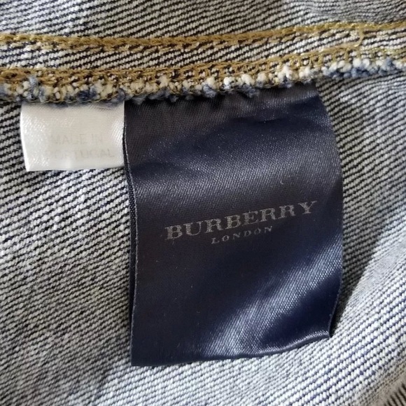 Burberry XL nova check denim jean jacket - Picture 5 of 8